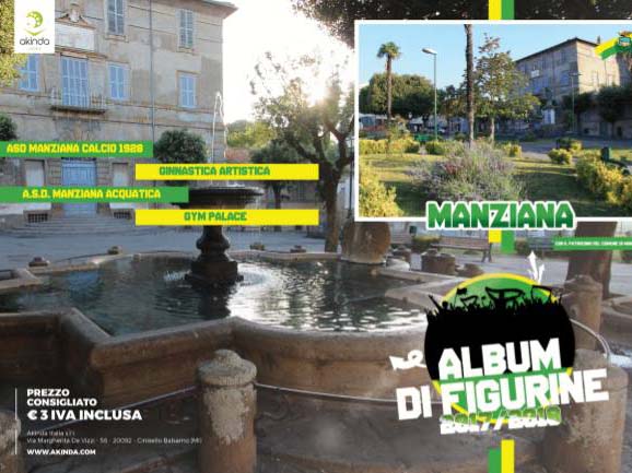 l'album di figurine dello sport di Manziana