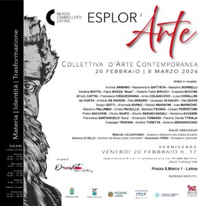 Esplor’Arte: la ricerca artistica contemporanea in scena al Museo Duilio Cambellotti di Latina