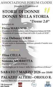 Oriolo Romano Con Forum Clodii: Convegno Donne 2.0