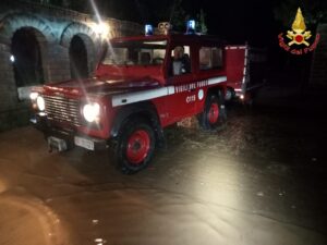 Bomba d’acqua su Civitavecchia in nottata