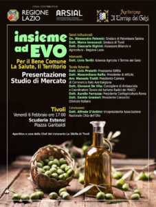 Oleoturismo: A Tivoli si presentano numeri e potenzialità