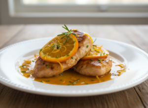 A Tavola con la Lady Chef Anna Facchini: Filetti di pollo all’arancia