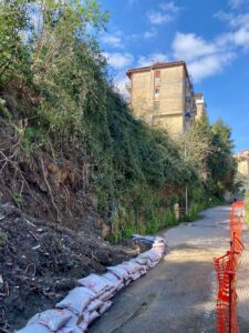 Luca Testini su smottamento via Cupetta Mattatoio a Bracciano: “un’ordinanza non basta”