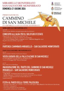 Il Cammino di San Michele inaugura il percorso in Piemonte