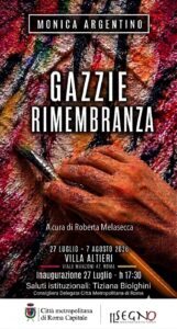 A Villa Altieri la mostra “Gazzie Rimembranza” di Monica Argentino