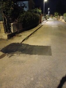 Anguillara: a via Bellini riparata conduttura dopo segnalazione IdD