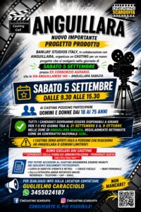 Anguillara: il 5 settembre casting per un nuovo progetto