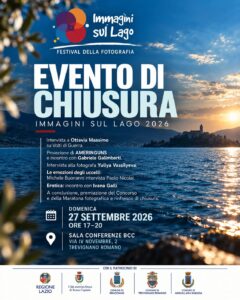 Immagini sul Lago 2026: chiusura photofest oggi alla sala BCC di Trevignano