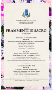 Bracciano: Frammenti di sacro 2026, tre capitoli per una terza edizione ricca di emozioni